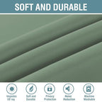 H.VERSAILTEX Blackout Curtain for Bedroom Small Window Kitchen Blackout - Image 4