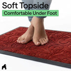 GORILLA GRIP 100% Waterproof All-Season WeatherMAX Doormat 35x23, US Designed - Image 8