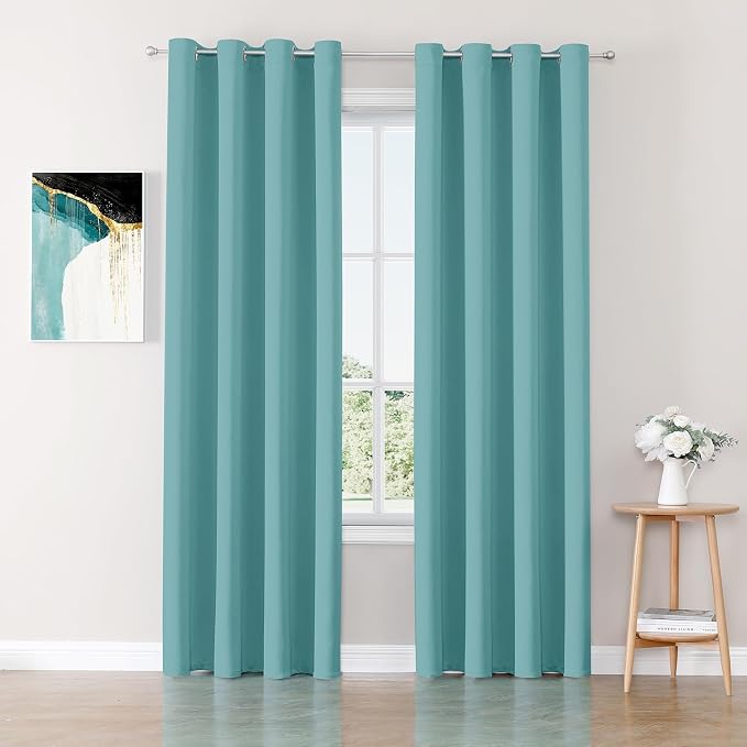 ChrisDowa Blackout Curtains for Bedroom and Living Room 108 Inches Long | 2 by ChrisDowa
