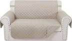 Reversible Loveseat Couch Sofa Covers, Friendly Furniture Protector by LuxshareHome