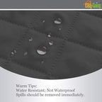 Easy-Going Reversible Couch Cover, 2 Cushion Sofa, Darkgray/Beige | Machine - Image 4