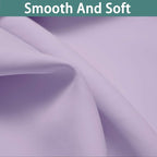 Yakamok Lilac 100% Blackout Curtains 63 Inches Long - Image 7