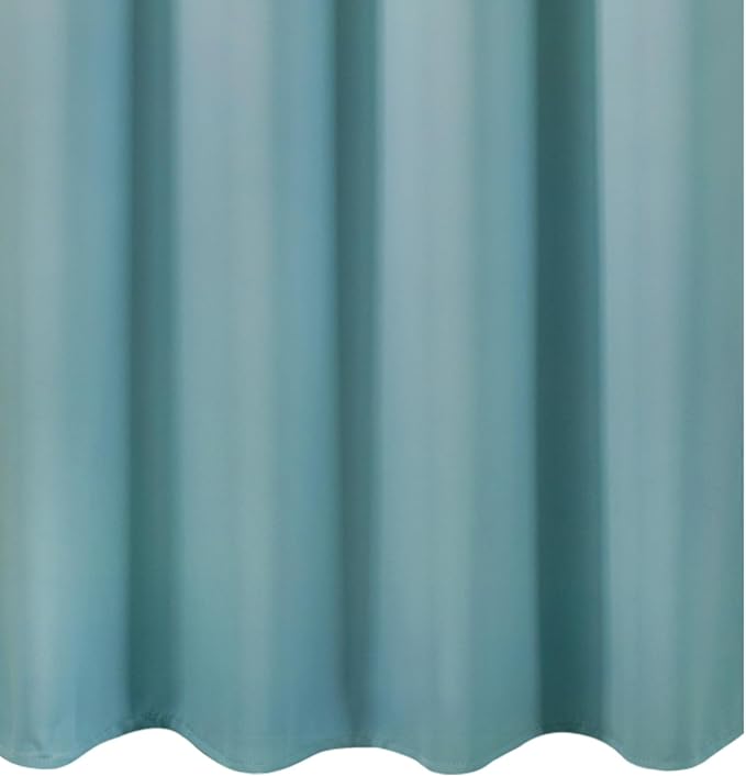 Blackout Curtains 66 x 84 inch/Stone Blue Curtains Set of 2 Panels/Thermal - Image 8