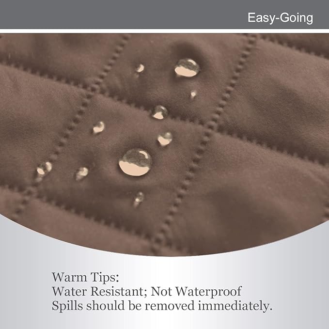 Easy-Going Reversible Couch Cover, Small Chair, Water Resistant Furniture Mat - Image 4
