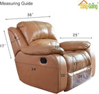 Easy-Going Reversible Couch Cover, Oversized Recliner, Army Green/Beige | - Image 7