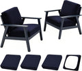 4Pcs Outdoor Cushion Covers, Patio Cushion Covers | Replacement, Stretch by dreahoteztil