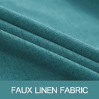 MIULEE 100% Blackout Linen Curtains - Image 5