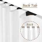 Linen 100% Blackout Window Curtains - Image 2