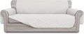 Easy-Going Reversible Couch Cover, 3 Cushion Sofa, Ivory/Ivory | Machine by Easy-Going