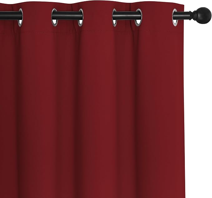 NICETOWN Sliding Door Window Treatment Blackout Patio Door Curtain Panels - Image 7