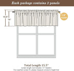 Chyhomenyc Stone Blue Sheer Valances - Image 2