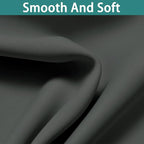 Yakamok Total Blackout Curtains, 2 Thick Layers Completely Blackout Soild - Image 7