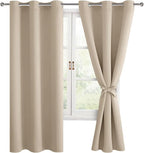 Blackout Curtains for Bedroom and Living Room, 38 x 72 Inch | Light Blocking - Image 8