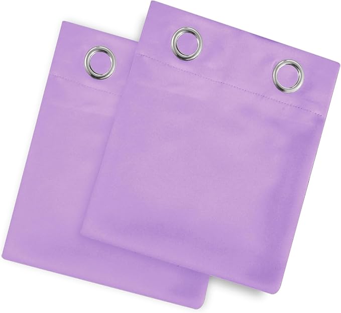 Blackout Curtains 52 x 45 inch Lavender Curtains Set of 2 Panels/Thermal - Image 7