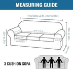 H.VERSAILTEX 4 Piece Stretch Couch Covers - Image 2
