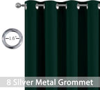Yakamok Room Darkening Curtains 52x63 inch Pine Tree Green-Living Room | 2 - Image 2