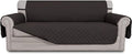 Easy-Going Reversible Couch Cover, 3 Cushion Sofa, Chocolate/Chocolate | Large by Easy-Going