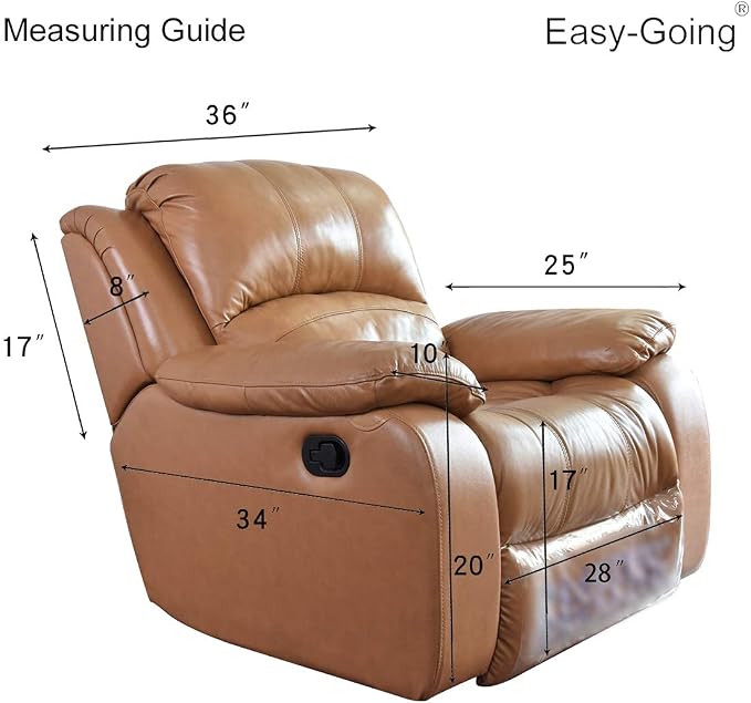 Easy-Going Reversible Couch Cover, Oversized Recliner, Coffee/Ivory | Machine - Image 6