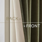 MIULEE 100% Blackout Linen Curtains - Image 6
