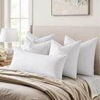 MIULEE 20x20 Pillow Inserts, Double-Layer Down-Proof Cotton Cover, Decorative - Image 3