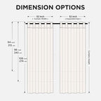 Joydeco 108 Inch Blackout Curtains - Image 5