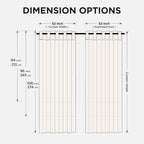Joydeco 72 Inch Blackout Curtains - Image 5