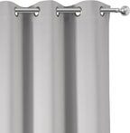 Light Grey Blackout Curtains 34 x 63 Inch Length/Set of 2 Curtain - Image 7