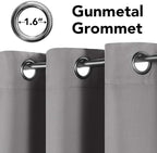 H.VERSAILTEX Three Pass Microfiber Blackout Thermal Insulated Grommet Panels - Image 4