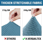 H.VERSAILTEX 4 Piece Stretch Sofa Covers - Image 3