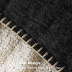 MIULEE Decorative Couch Throw Pillow Covers 18x18 Inch Black 2 Pack | Halloween - Image 2