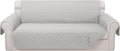 Reversible Oversized Sofa Covers, XL Sofa, Light Grey/Light Grey by LuxshareHome