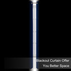 Blackout Curtains 66 x 84 inch/Royal Blue Curtains Set of 2 Panels/Thermal - Image 3