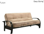 Easy-Going Reversible Couch Cover, Large Futon Sofa, Light Gray/Light Gray | - Image 7