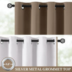 Yakamok Khaki Blackout Curtains 63 Inches Long - Image 2
