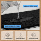 GORILLA GRIP Waterproof Traffic Guard Door Mat, Indoor Outdoor Heavy Duty - Image 5