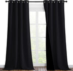 NICETOWN High-End Thermal Curtains, Full Blackout Curtains 90 Inches Long by NICETOWN