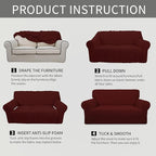 Easy-Going Stretch Oversized Chair Slipcover - Image 6