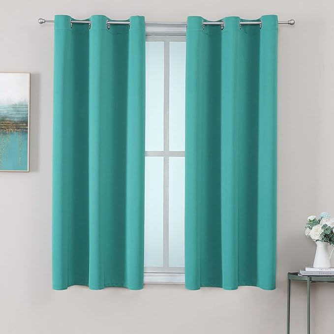 ChrisDowa Blackout Curtains for Bedroom and Living Room 63 Inches Long | 2 by ChrisDowa