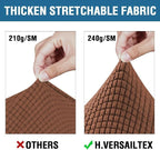 H.VERSAILTEX 3 Piece Stretch Sofa Covers - Image 3