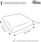 Easy-Going Stretch 1 Piece Chair Couch Cushion Cover - Image 6
