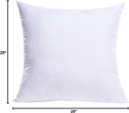 MIULEE 28x28 Euro Throw Pillow Insert - Image 8