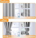 Blackout Curtains for Bedroom, 38 x 63 Inches Length, Window Curtains for - Image 4
