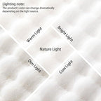 White Rabbit Plush Rug 8'x10', Fluffy Faux Fur Shaggy Area Rug - Image 6