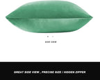 GIGIZAZA Decorative Throw Pillow Covers 16x16, Velvet Sofa Boho Cushion Pillows - Image 4