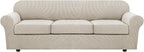 H.VERSAILTEX 4 Piece Stretch Sofa Covers by HVERSAILTEX