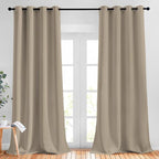 NICETOWN Taupe Blackout Curtains by NICETOWN