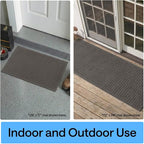 GORILLA GRIP® Ultra Absorbent Front Door Mat Outside Entrance, Traps Dirt and - Image 9