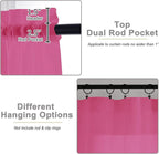 Cafe Curtains 36 Inch Length Tier 2 Pieces, Modern Soft Airy Sheer Kitchen - Image 4