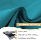 H.VERSAILTEX Thermal Insulated Blackout Curtains Innovated Microfiber - Image 3