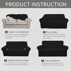 Easy-Going Stretch Oversized Chair Slipcover - Image 6